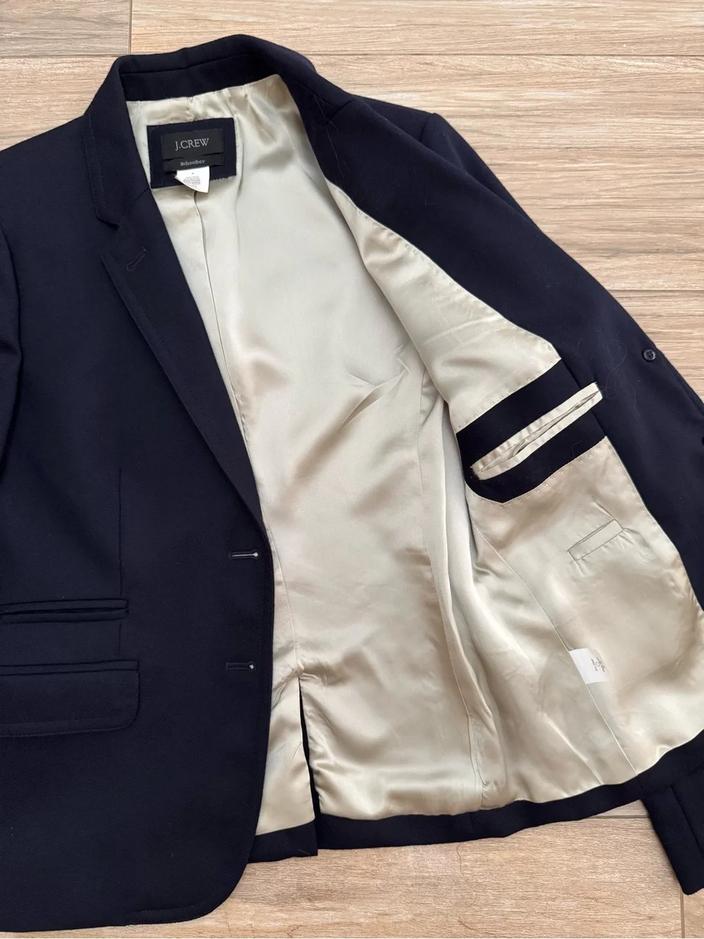 J.Crew Navy Schoolboy Blazer Size 4